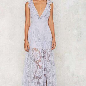 Jetset Diaries Petite Lace Maxi Dress XS